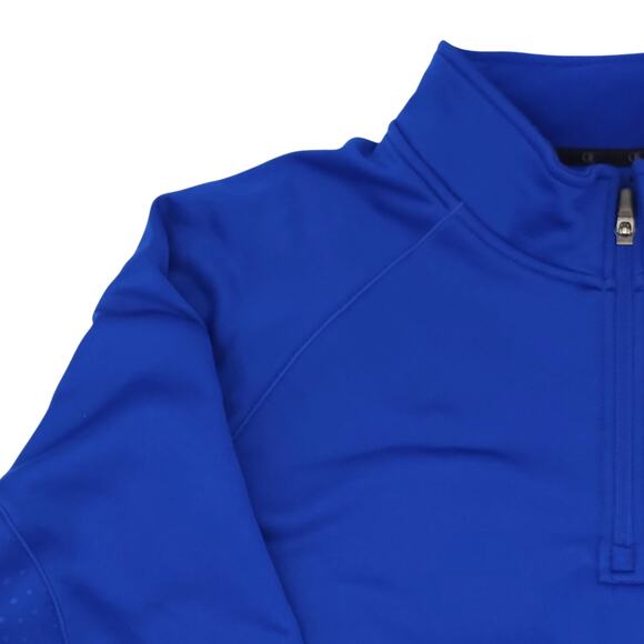 Champion Pullover Mens XL Blue 1/4 Zip Fleece Cold Weather Gear Duofold Tech - Picture 2 of 12